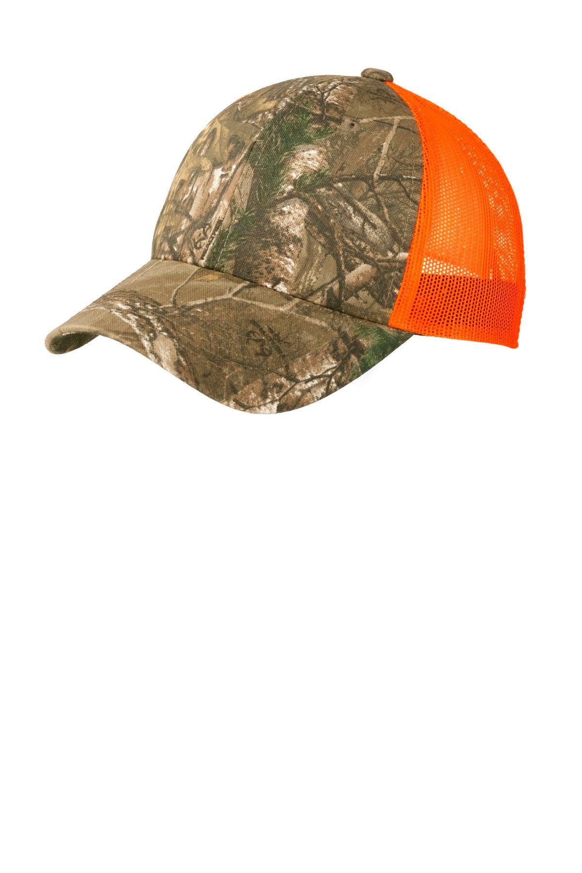 Port Authority Structured Camouflage Mesh Back Cap. C930 - Dresses Max