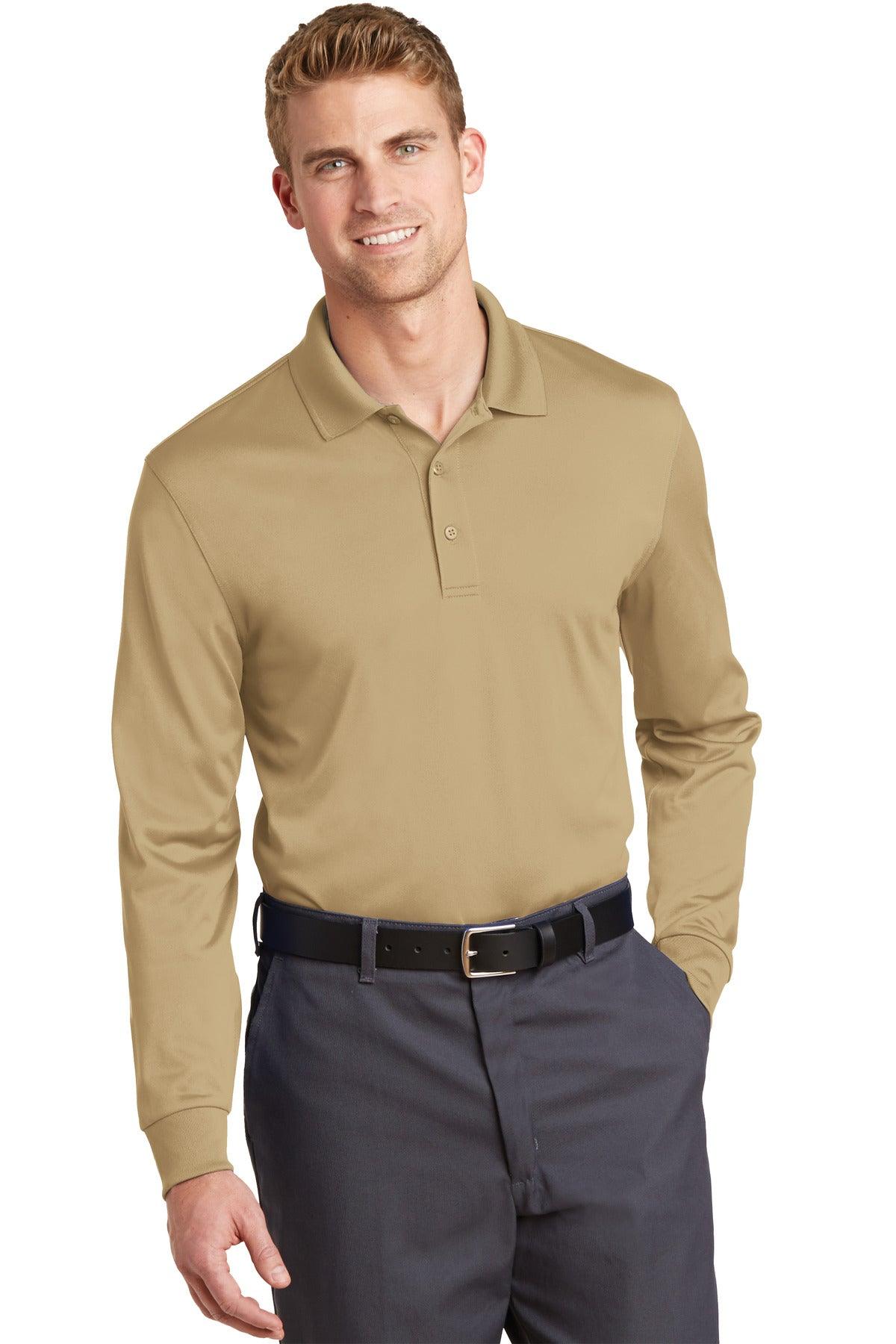 CornerStone Select Snag-Proof Long Sleeve Polo. CS412LS - Dresses Max