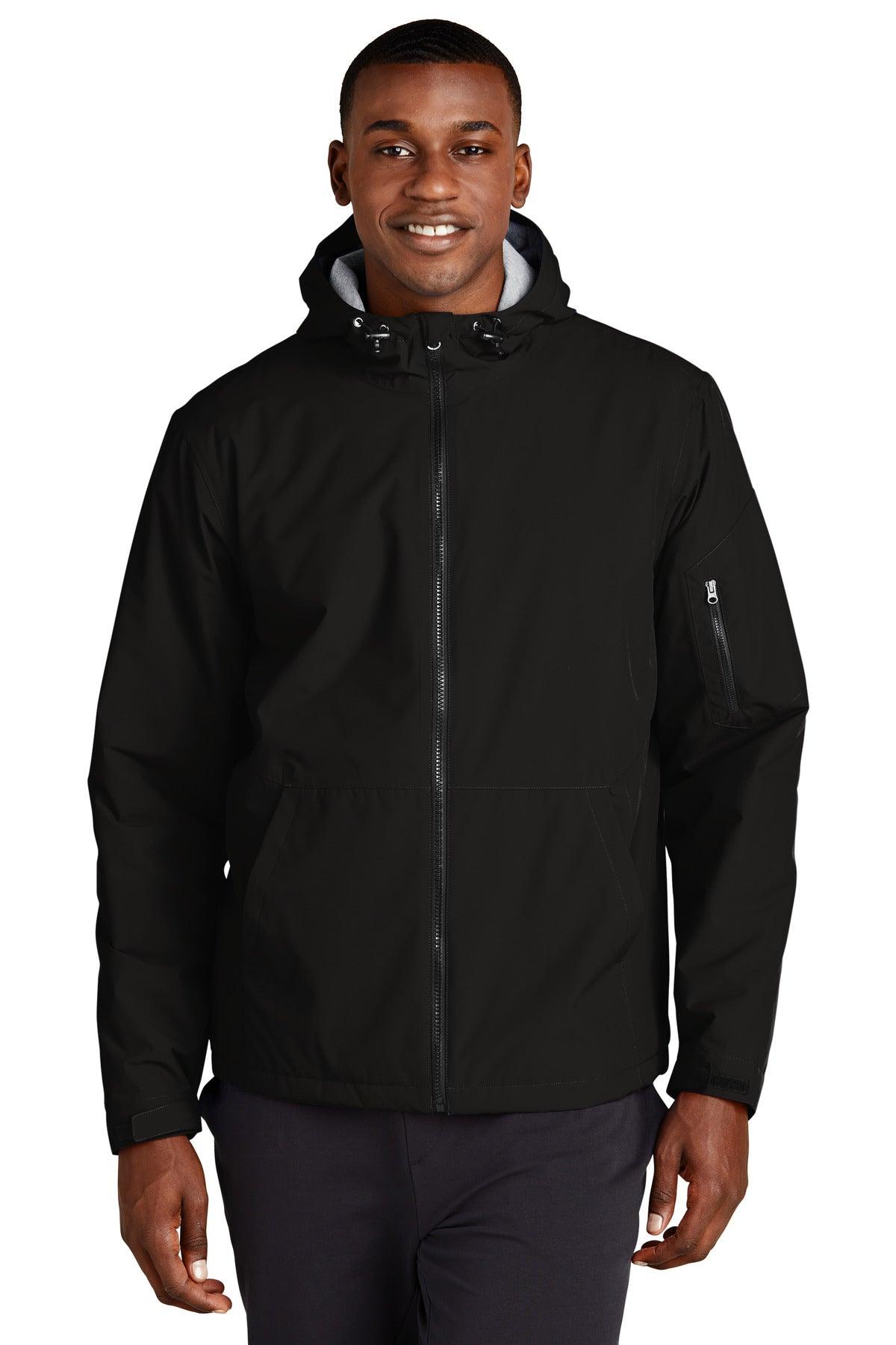 Shop Sport-Tek JST73 Hooded Raglan Jacket at Wholesale Prices