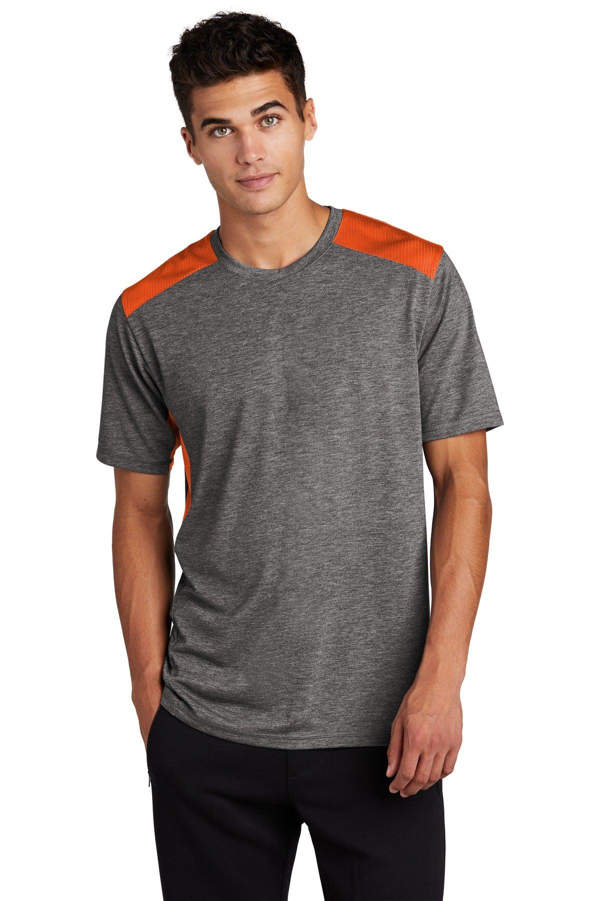 Sport-Tek PosiCharge Tri-Blend Wicking Draft Tee. ST410 - Dresses Max