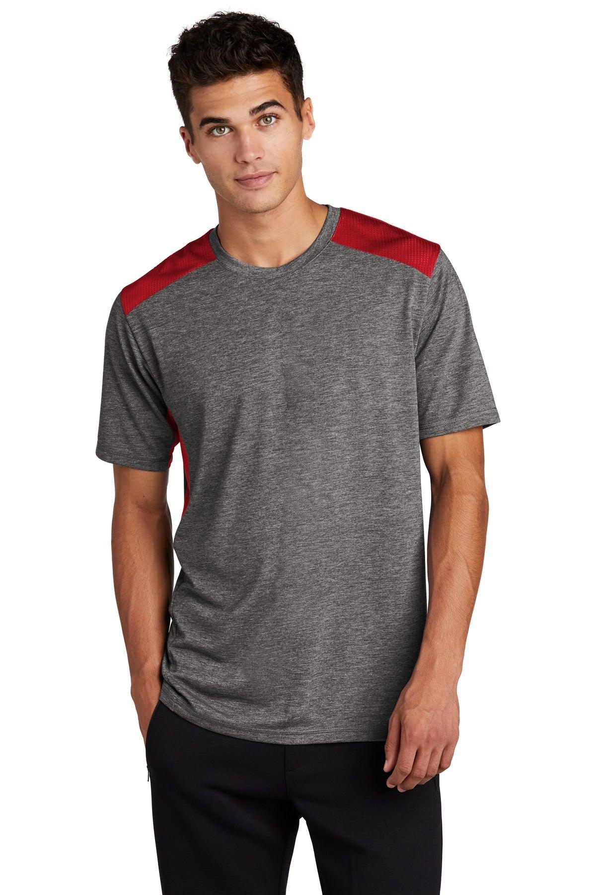 Sport-Tek PosiCharge Tri-Blend Wicking Draft Tee. ST410 - Dresses Max