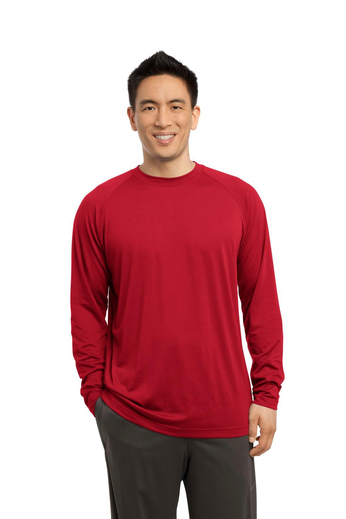 Sport-Tek Long Sleeve Ultimate Performance Crew. ST700LS - Dresses Max