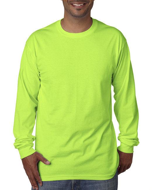 Bayside Adult Long-Sleeve T-Shirt BA5060 - Dresses Max