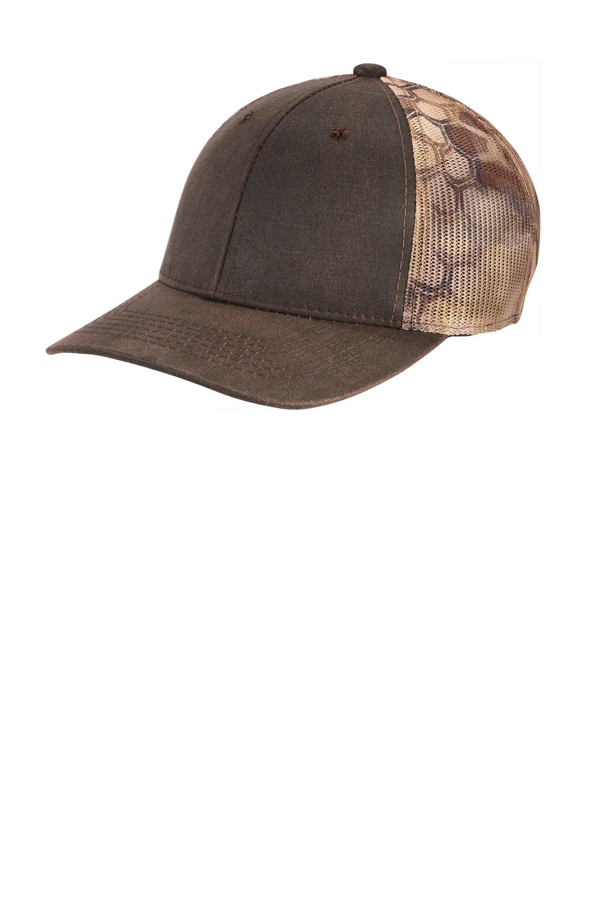 Port Authority Pigment Print Camouflage Mesh Back Cap C891 - Dresses Max