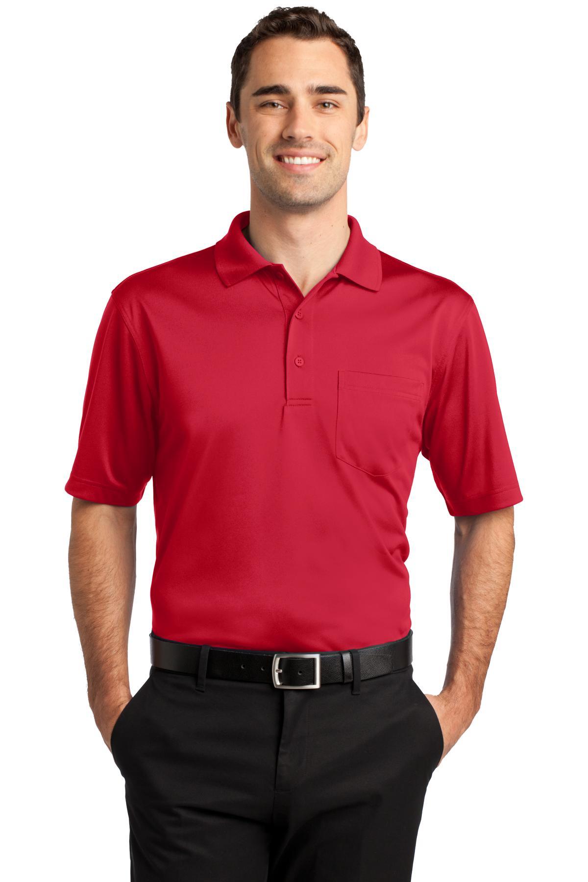 CornerStone Select Snag-Proof Pocket Polo. CS412P - Dresses Max