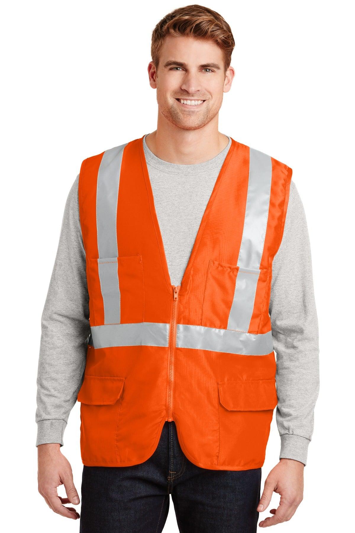 CornerStone - ANSI 107 Class 2 Mesh Back Safety Vest. CSV405 - Dresses Max