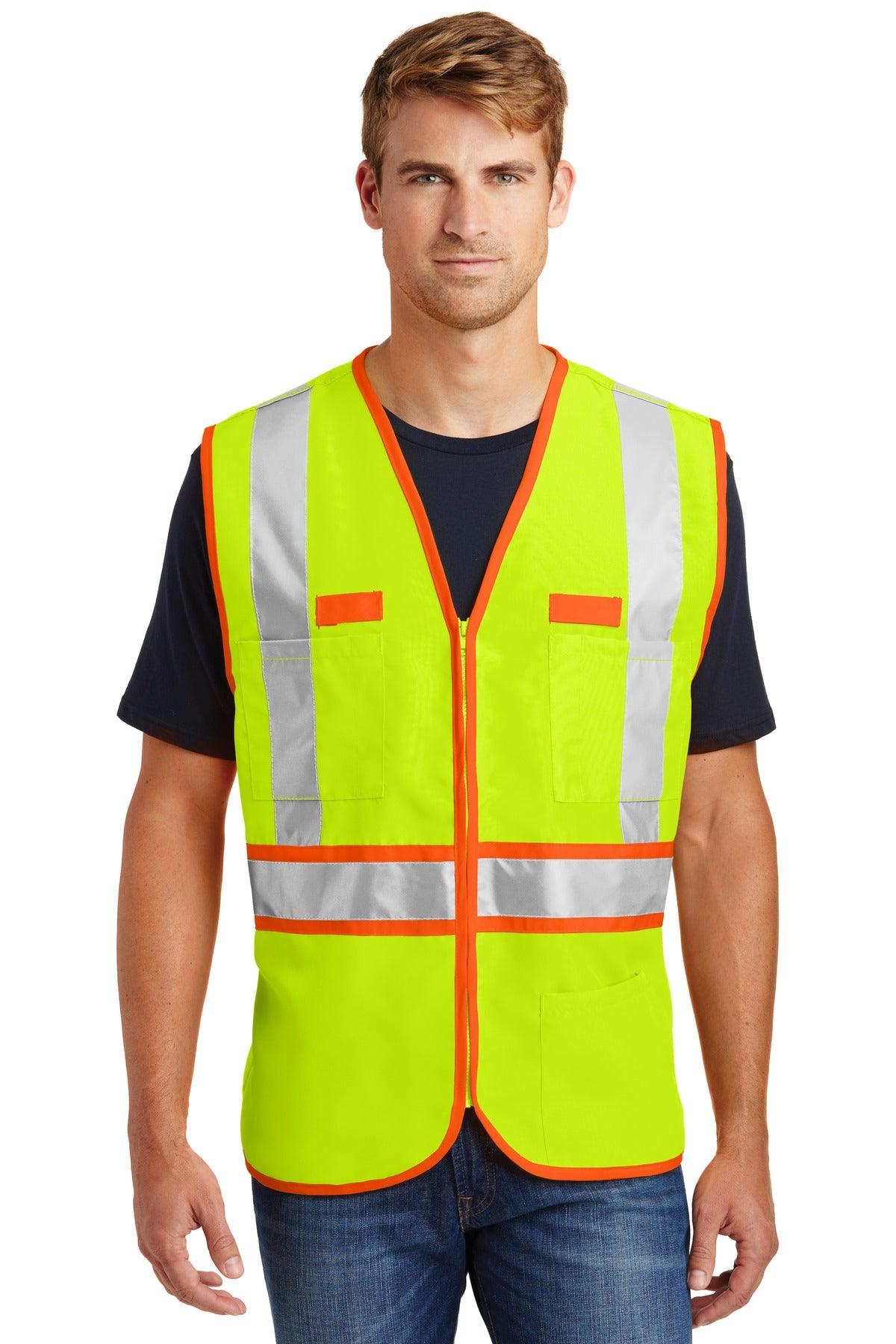CornerStone - ANSI 107 Class 2 Dual-Color Safety Vest. CSV407 - Dresses Max