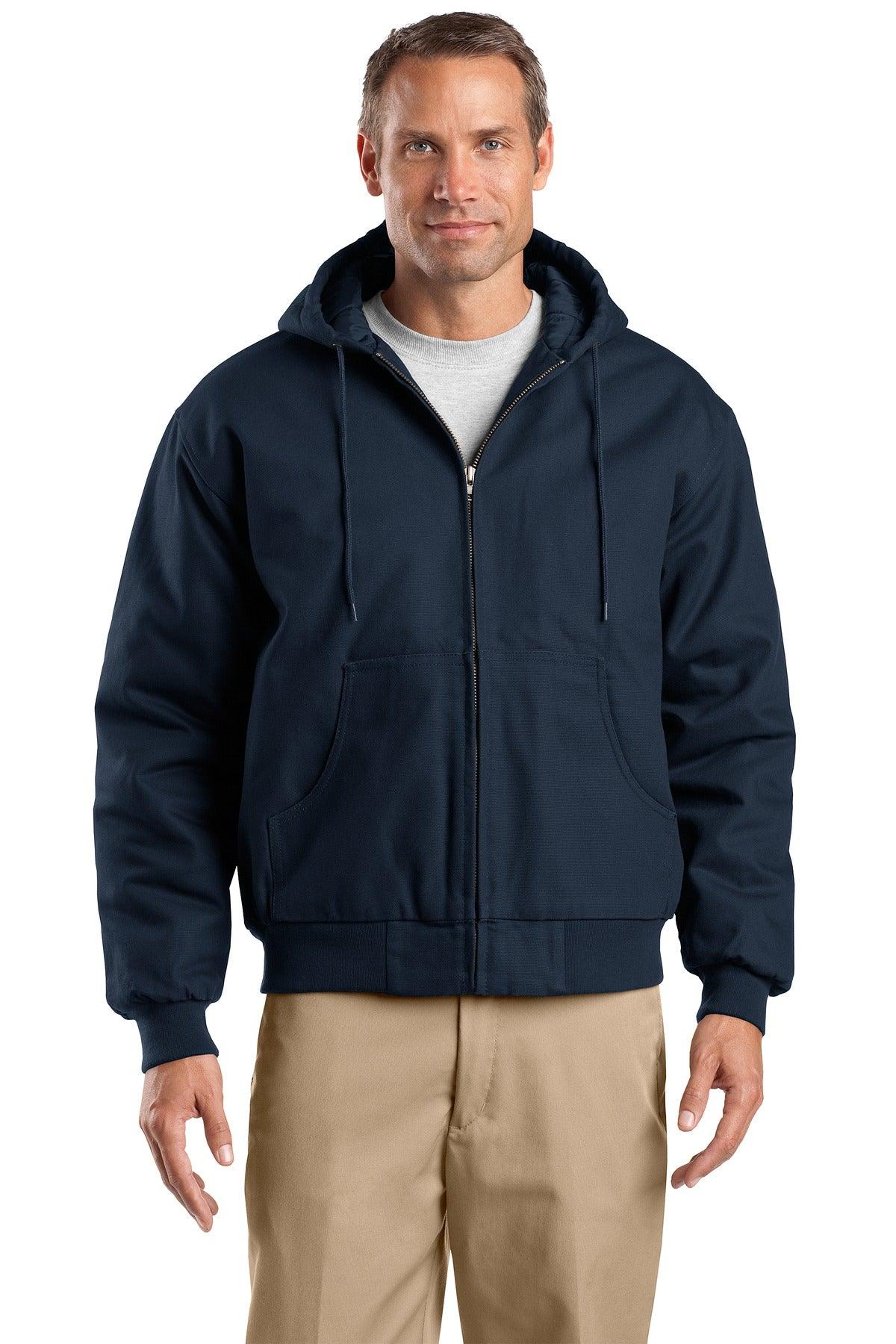 CornerStone Tall Duck Cloth Hooded Work Jacket. TLJ763H - Dresses Max