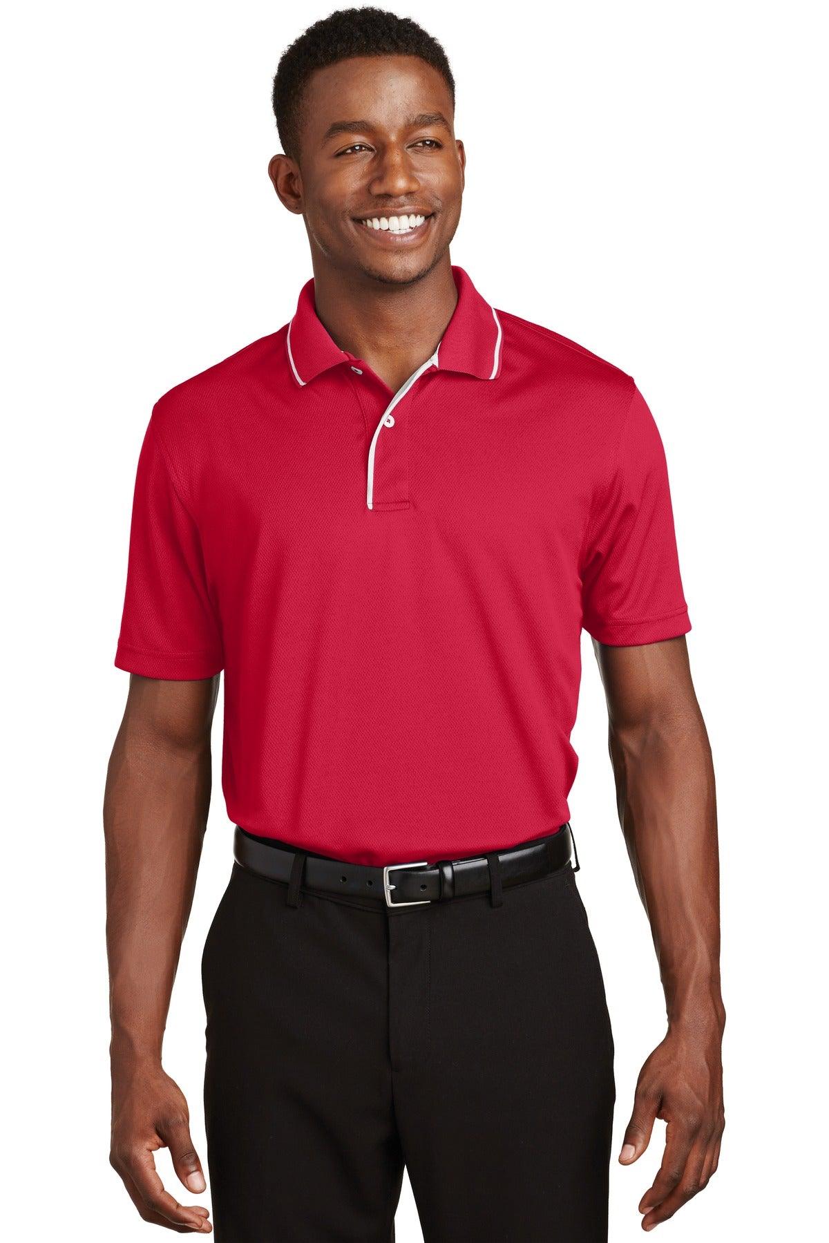 Sport-Tek Dri-Mesh Polo with Tipped Collar and Piping. K467 - Dresses Max