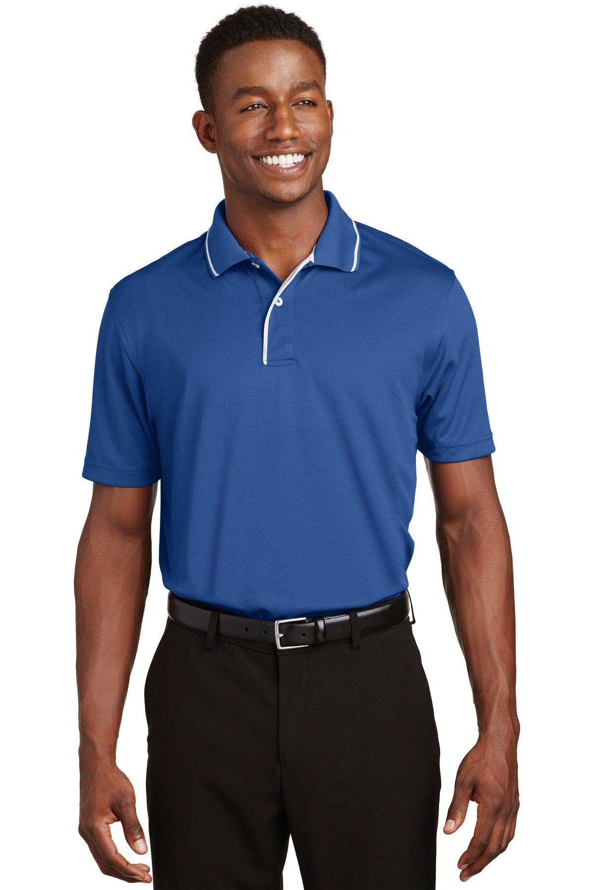 Sport-Tek Dri-Mesh Polo with Tipped Collar and Piping. K467 - Dresses Max
