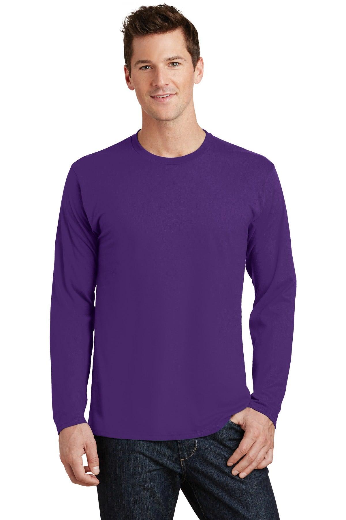 Port & Company Long Sleeve Fan Favorite Tee. PC450LS - Dresses Max
