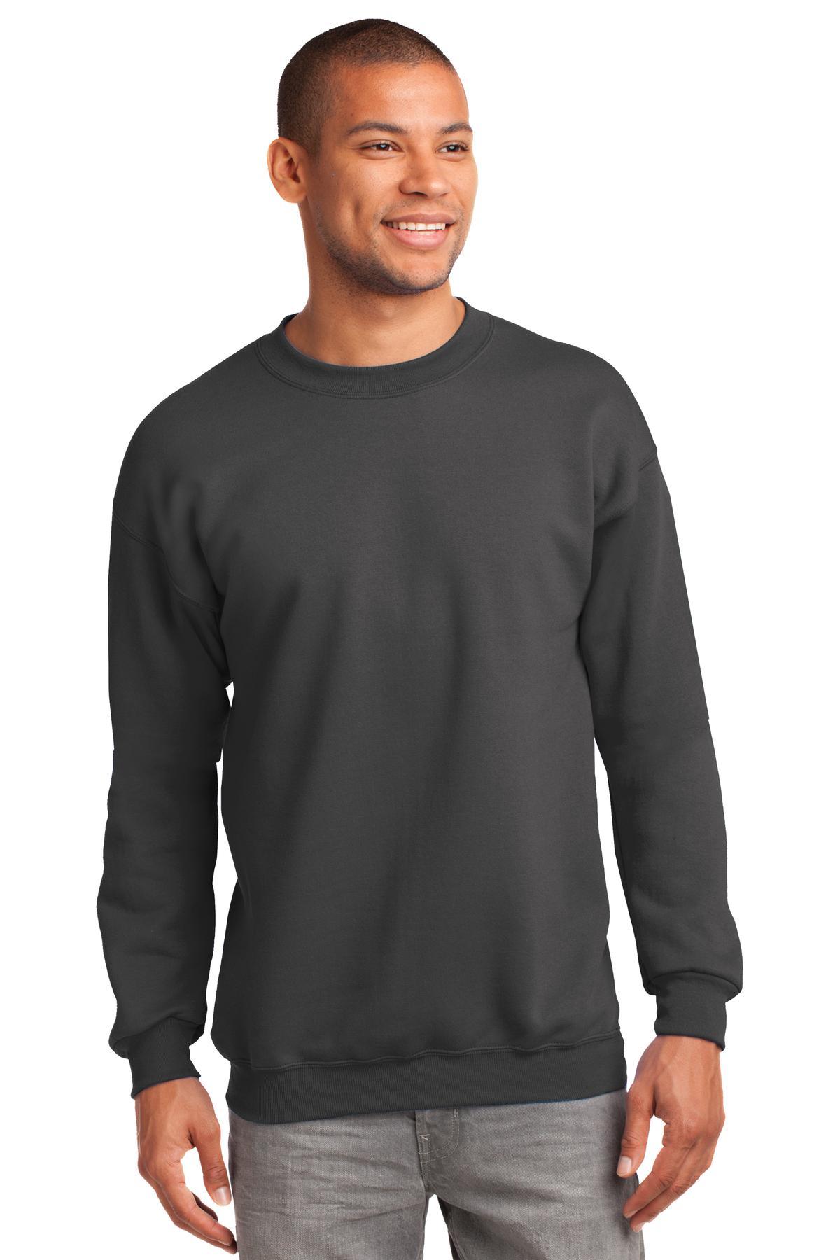 Port & Company - Essential Fleece Crewneck Sweatshirt. PC90 - Dresses Max