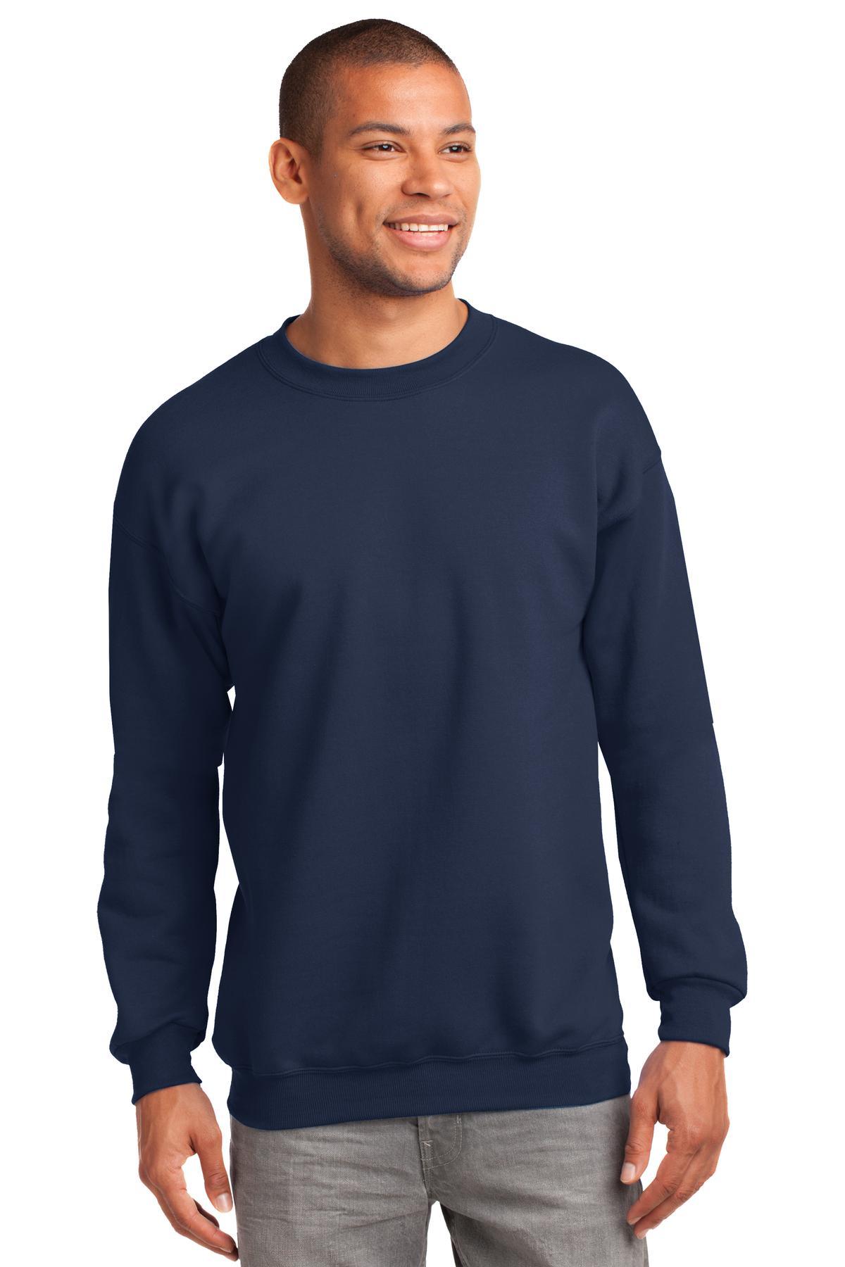 Port & Company - Essential Fleece Crewneck Sweatshirt. PC90 - Dresses Max