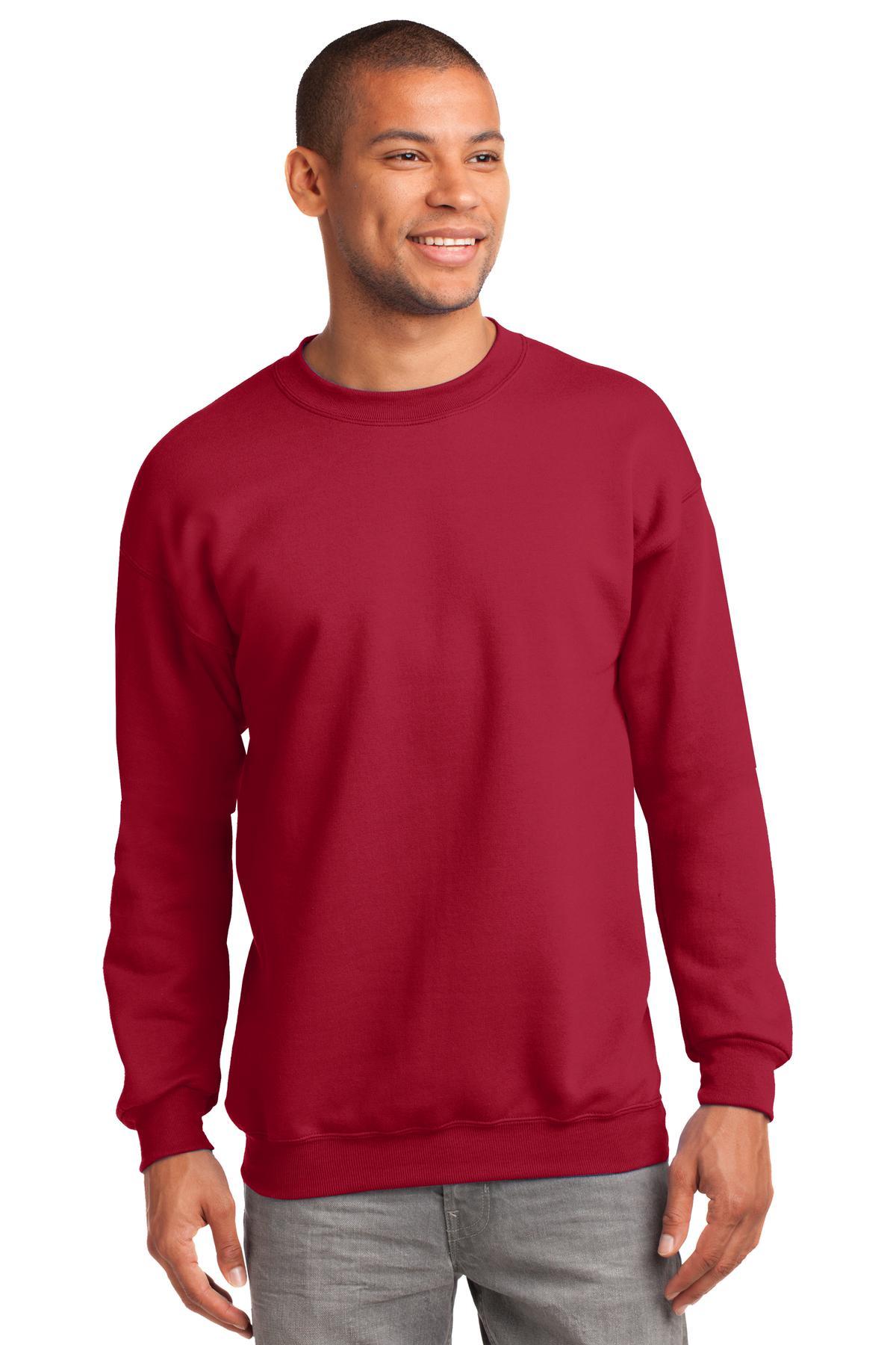 Port & Company - Essential Fleece Crewneck Sweatshirt. PC90 - Dresses Max