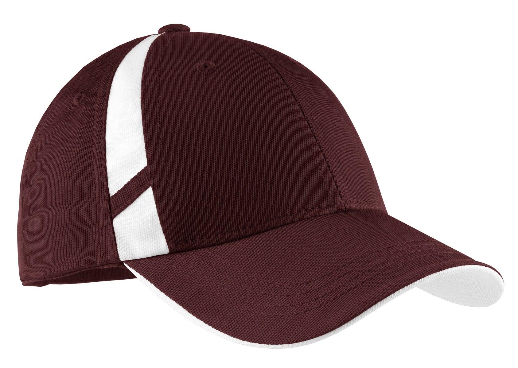Sport-Tek Dry Zone Mesh Inset Cap. STC12 - Dresses Max