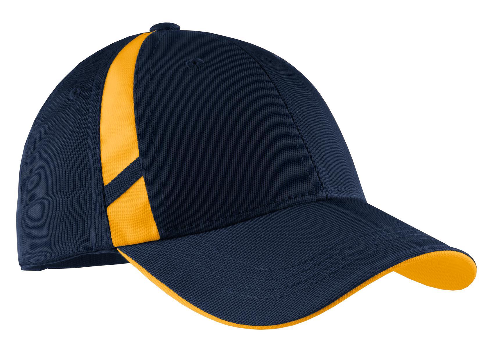 Sport-Tek Dry Zone Mesh Inset Cap. STC12 - Dresses Max