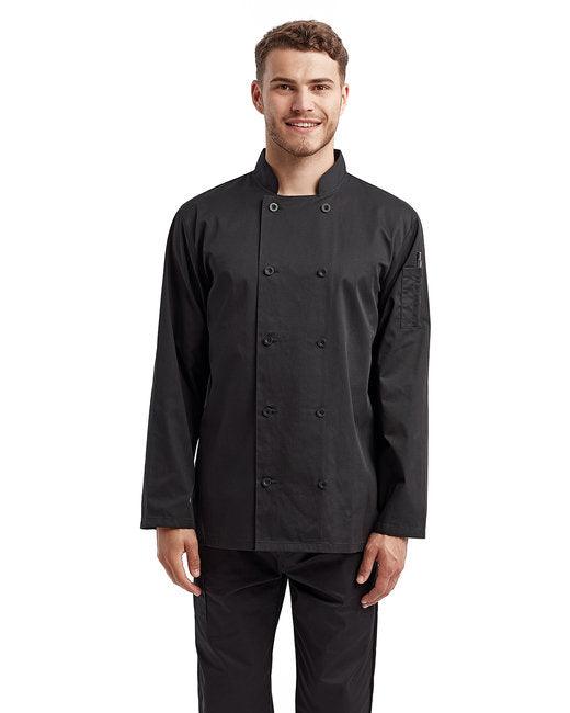 Artisan Collection by Reprime Unisex Long-Sleeve Sustainable Chef's Jacket RP657 - Dresses Max